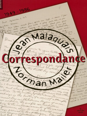 cover image of Correspondance